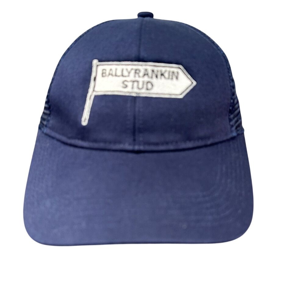 Ballyrankin Stud‎ Horse Farm Port Authority Cap Hat Snapback Blue